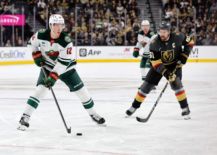 Matt Boldy and Mark Stone