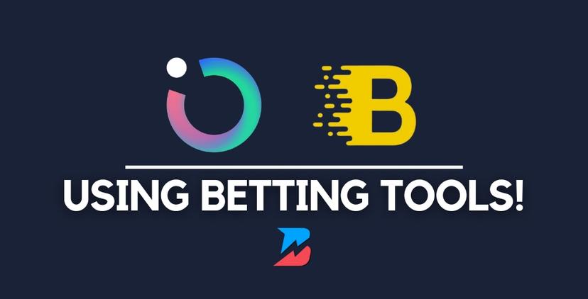 Betting Tools for Props Betting News Blue Background