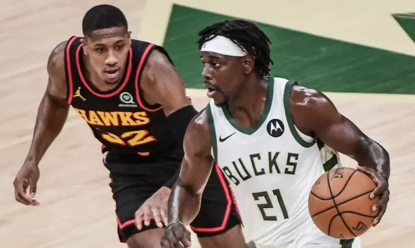 Milwaukee Bucks vs Atlanta Hawks NBA Eastern Conference Finals 2021