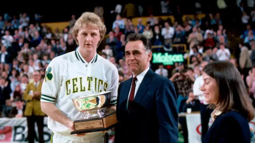 Larry Bird MVP Boston Celtics