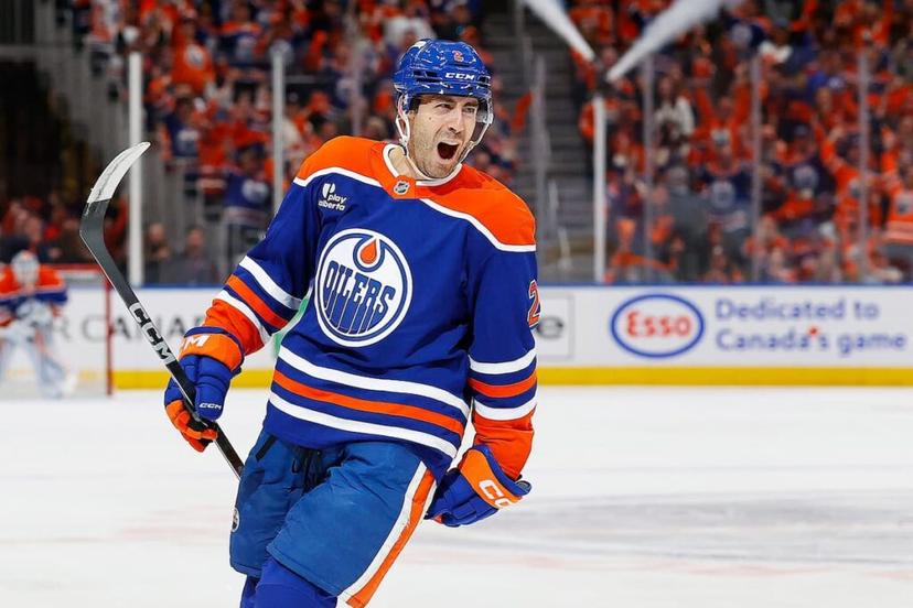 Back Bouchard to rip the puck tonight