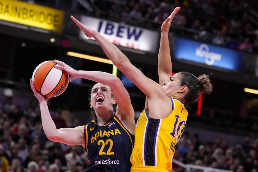Caitlin Clark and Kia Nurse