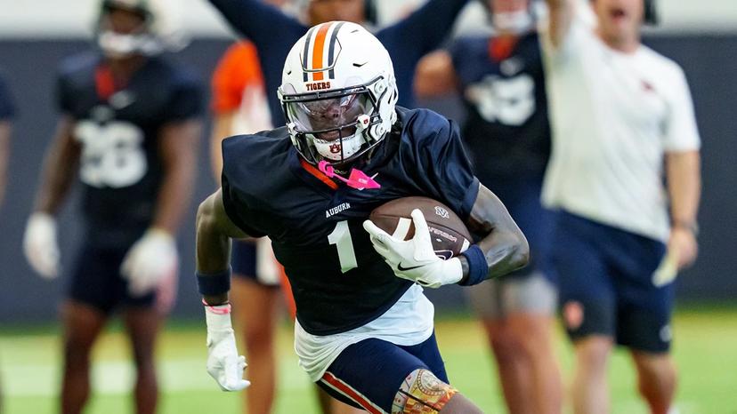 Eric Singleton Jr. has had 700 receiving yards in two straight seasons - Auburn Baylor Picks