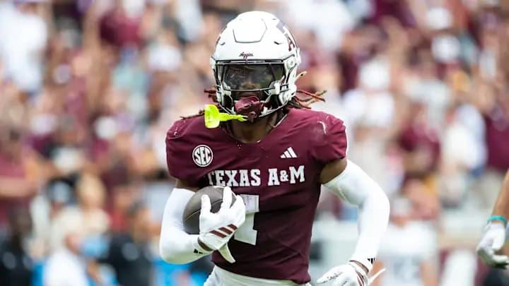 Mario Craver leads Texas A&M with four receiving touchdowns this season - Texas A&M Missouri Picks