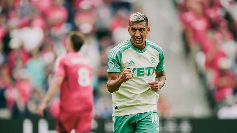 Myrto Uzuni leads Austin FC with six goals this MLS season, adding three assists in 16 starts - Leagues Cup Picks