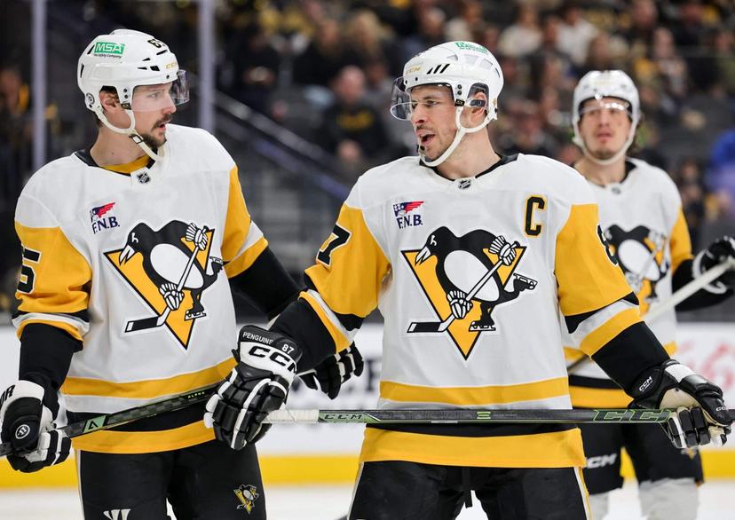 Sidney Crosby and Erik Karlsson 