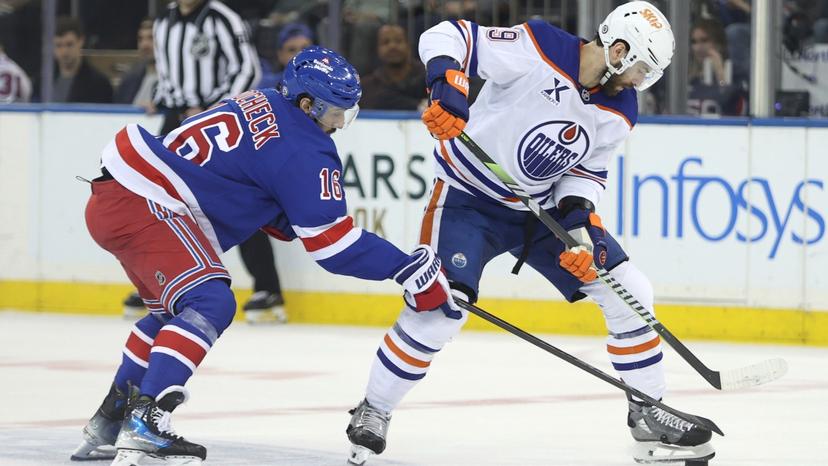 Leon Draisaitl and Vincent Trocheck 