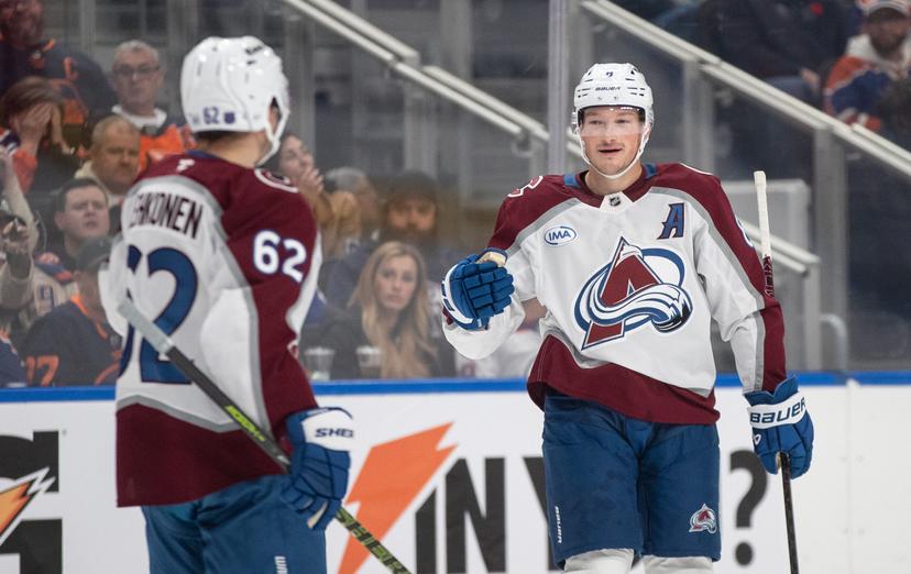 Cale Makar and Artturi Lehkonen