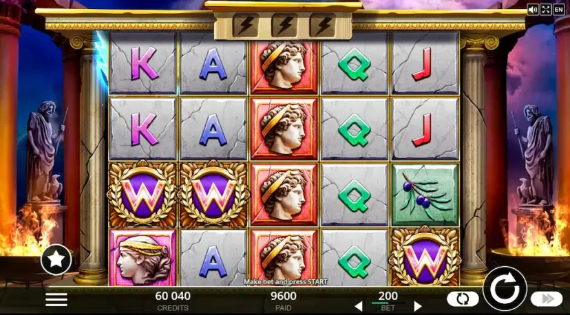 Rise of Zeus gameplay
