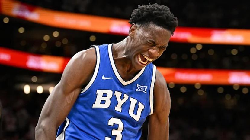 AJ Dybantsa is second in the nation in scoring, putting up 23.6 points per game - BYU Kansas Picks