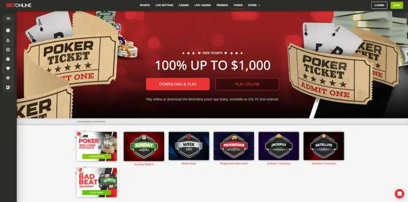 betonline poker best poker oct 2026