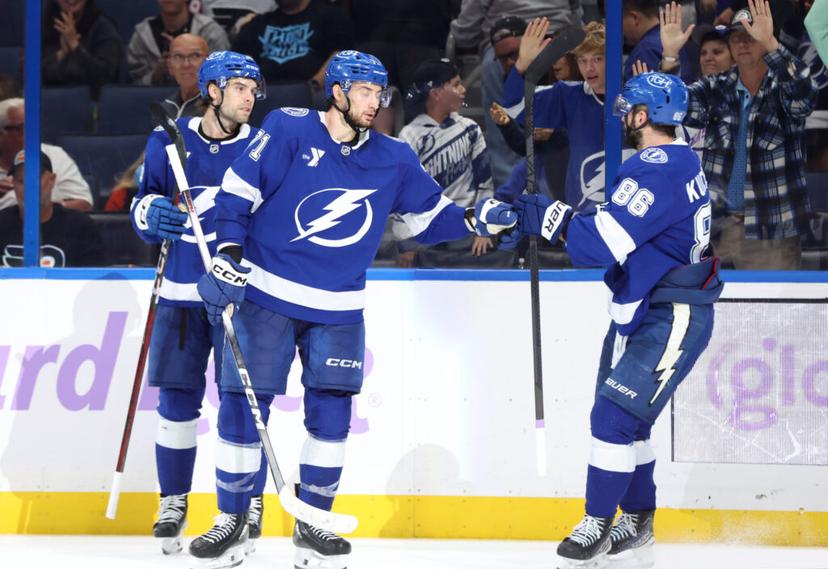 Tampa Bay Lightning players