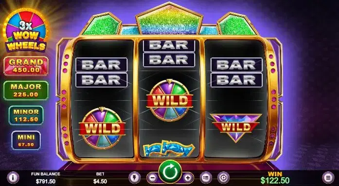 3X WOW WHEELS main features