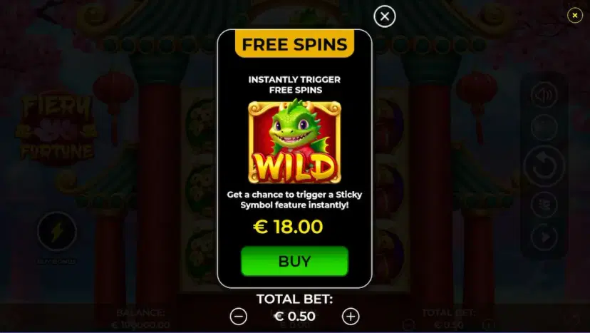 Fiery Fortune Bonus Buy
