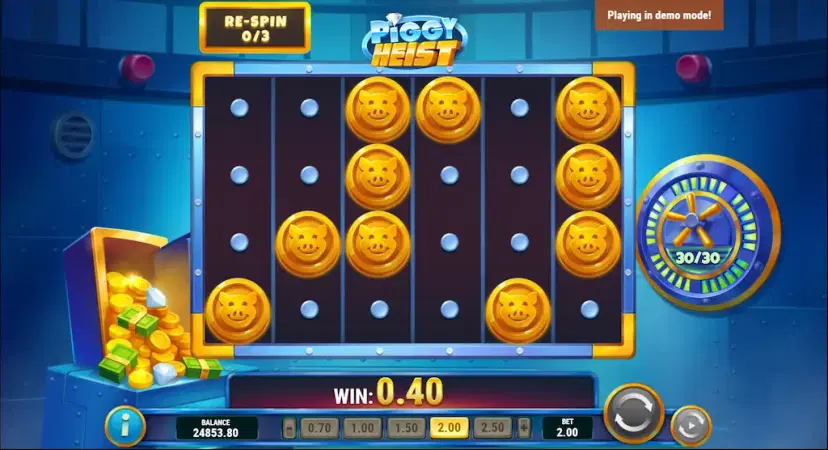 Piggy Heist Hold'n Spin
