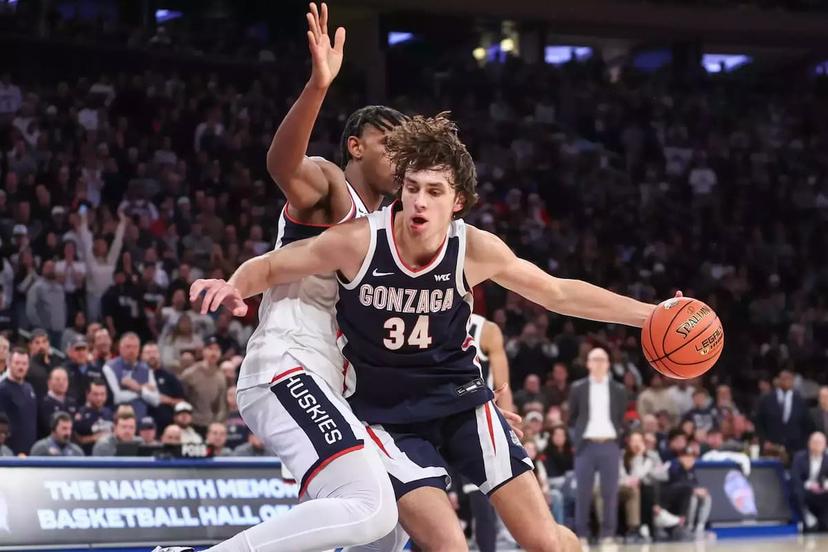 Braden Huff and Gonzaga are the clear betting favorite to win the West Coast Conference Tournament - West Coast Conference Tournament