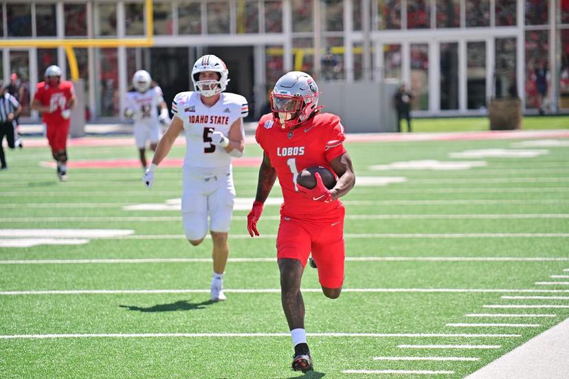 Damon Bankston has over 500 yards on the ground for the Lobos this year - New Mexico Minnesota Picks