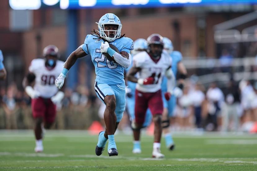Trequan Jones has over 700 rushing yards for the Monarchs this season - Old Dominion South Florida Picks