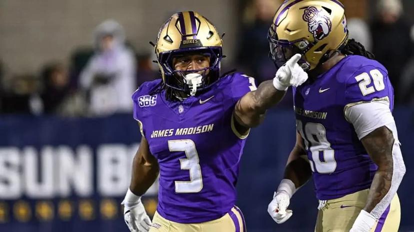 Wayne Knight totaled 1,263 rushing yards for JMU this season - James Madison Oregon Picks
