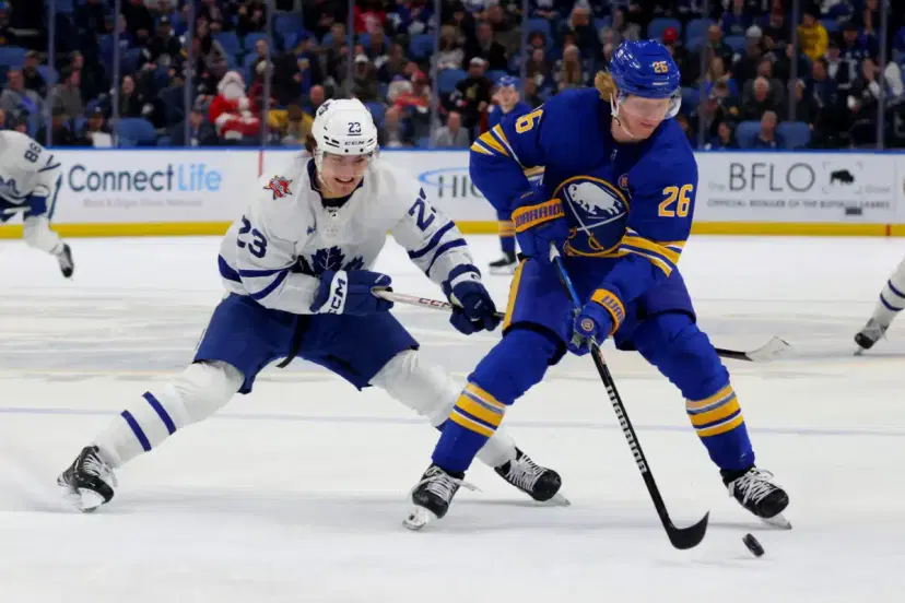 Rasmus Dahlin and Matthew Knies