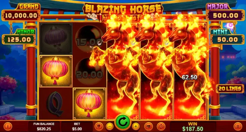 Blazing Horse gameplay
