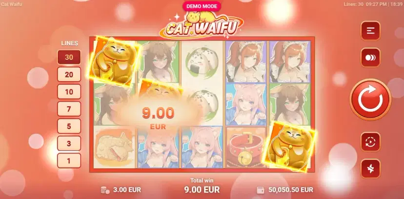 Cat Waifu Scatter Wins