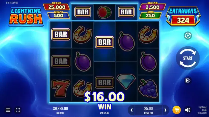 Lightning Rush gameplay
