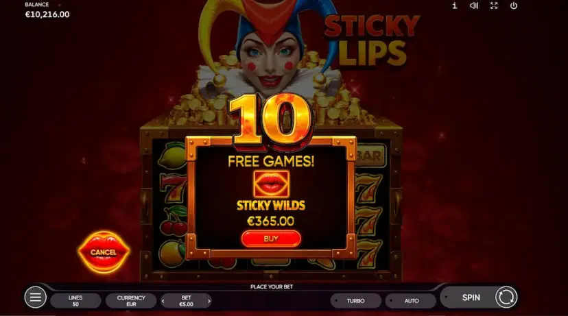 Sticky Lips Bonus Pop