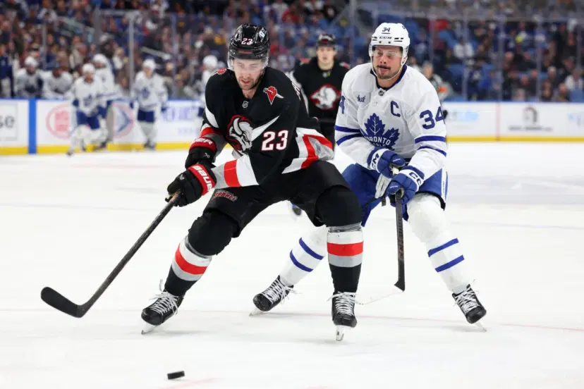 Rasmus Dahlin and Auston Matthews