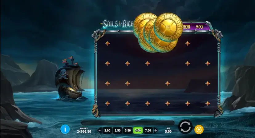 Sails of Riches BN Pirate Ship Jackpots