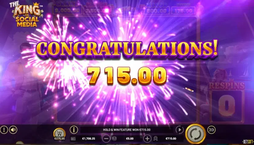 The King of Social Media Pick Bonus