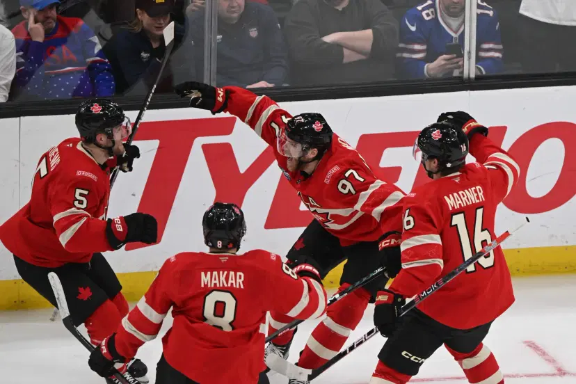 Connor McDavid, Devon Toews, Cale Makar, Mitch Marner