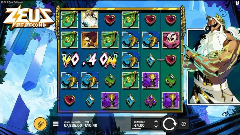 Zeus Ze Zecond main features