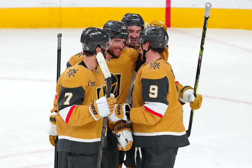 Knights players celebrating