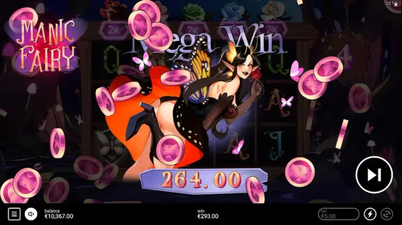 Manic Fairy Free Spins