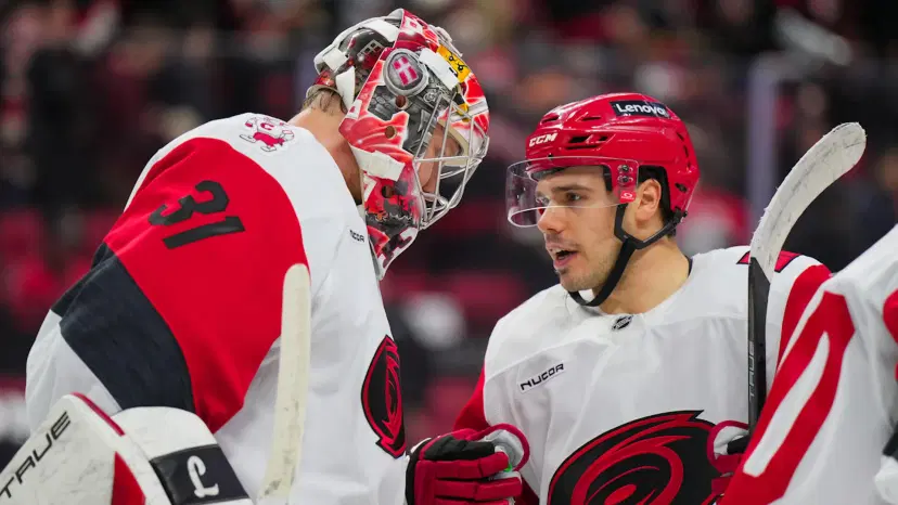 Freddy Andersen and Logan Stankoven