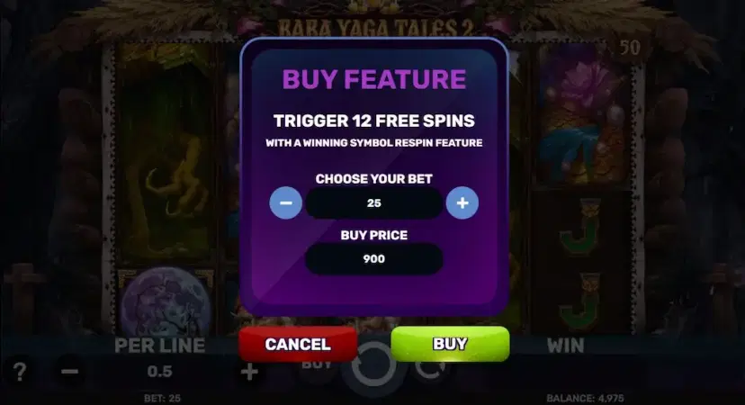 Baba Yaga Tales 2 Buy Feature
