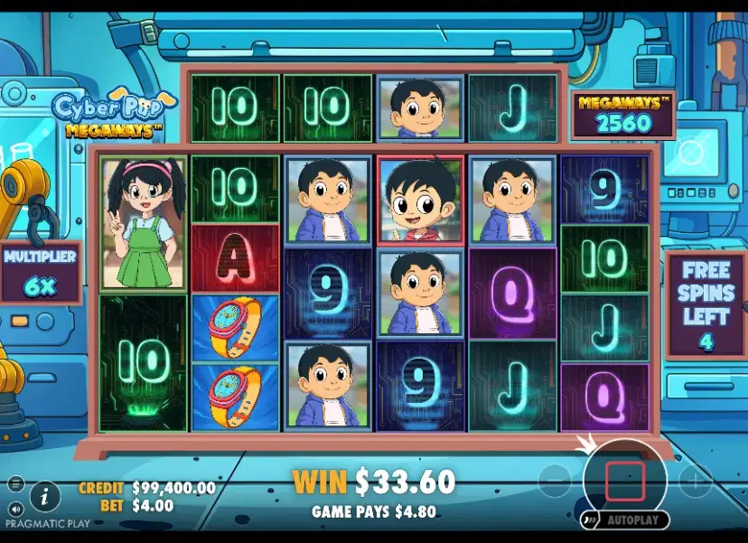 Cyber Pup Megaways Free Spins