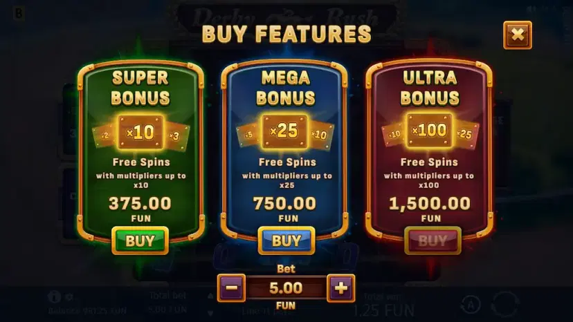 Derby Rush Bonus Buy