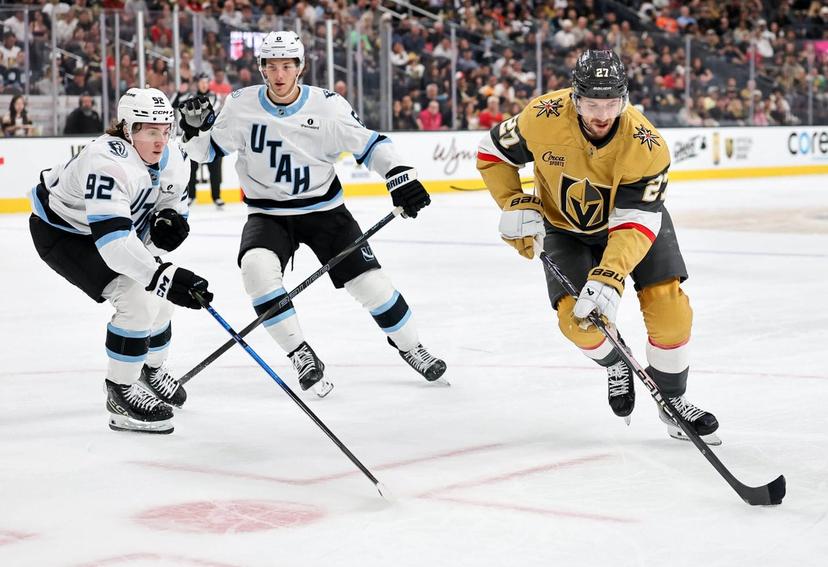 Shea Theodore and Logan Cooley