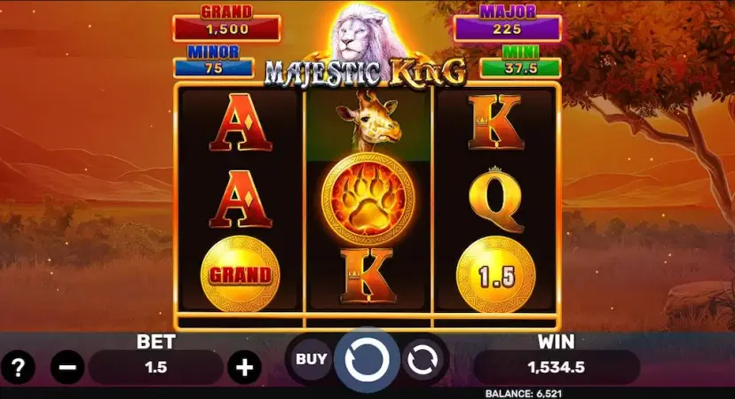 Majestic King Hold & Hit 3x3 main features