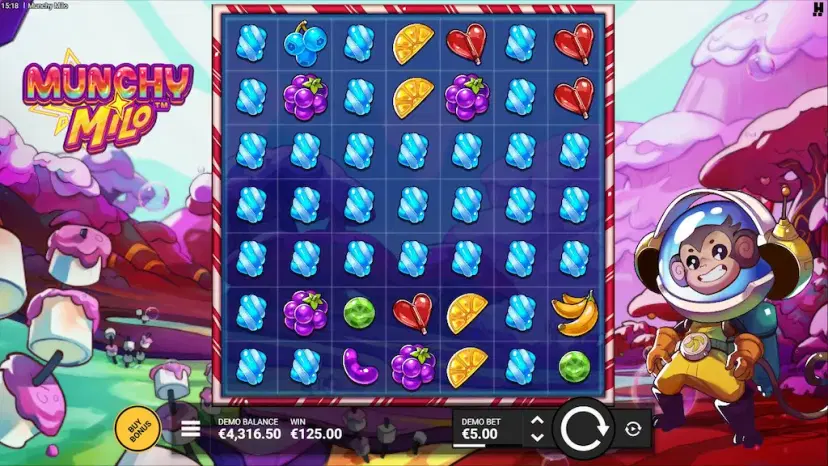 Munchy Milo main features