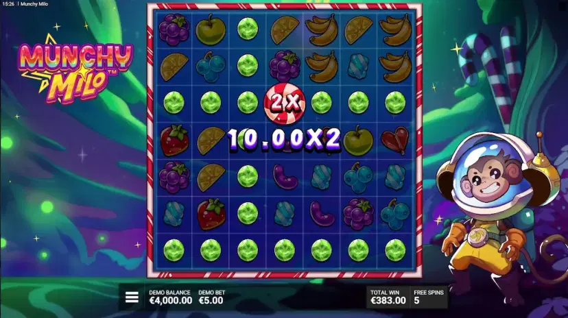Munchy Milo Bonus Game Lift Off Luck