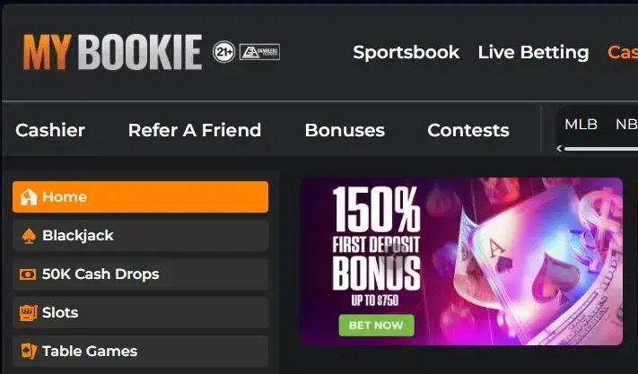 MyBookie Casino Welcome Bonus Apr 2026