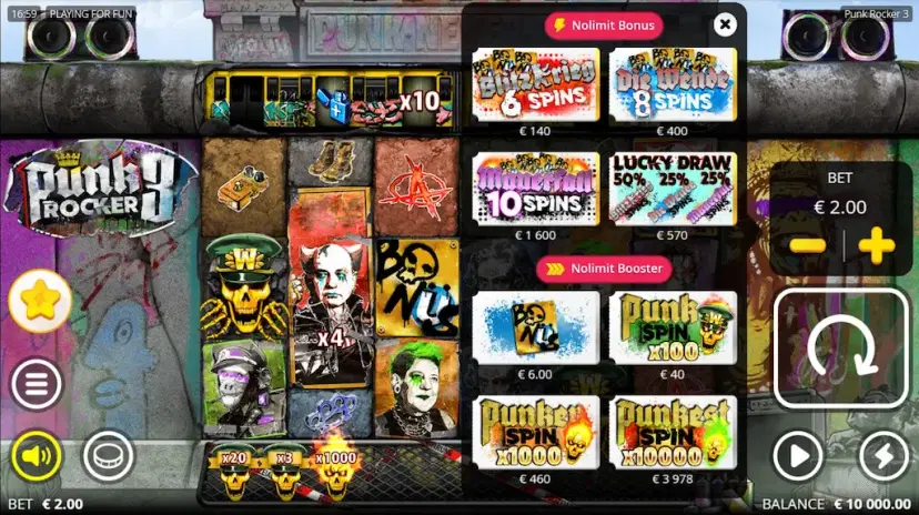 Punk Rocker 3 Buy Bonus