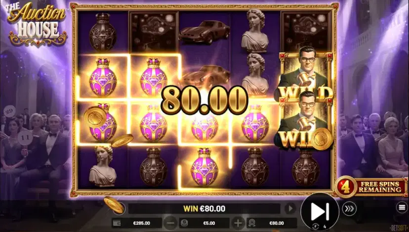 The Auction House Free Spins