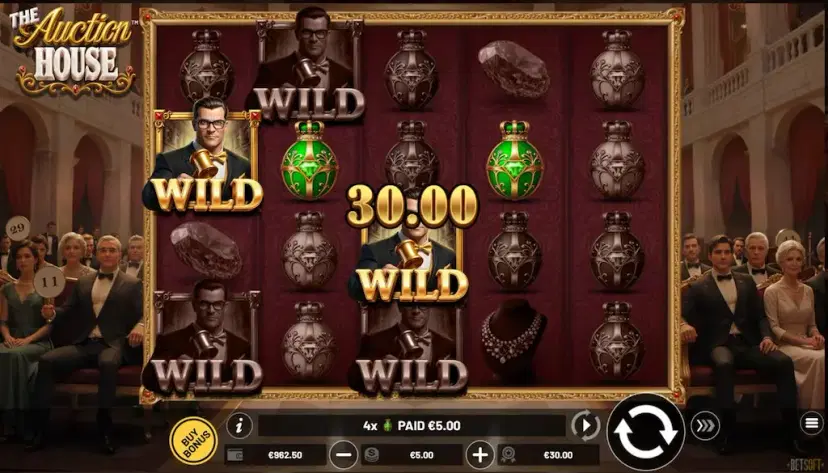 The Auction House main features
