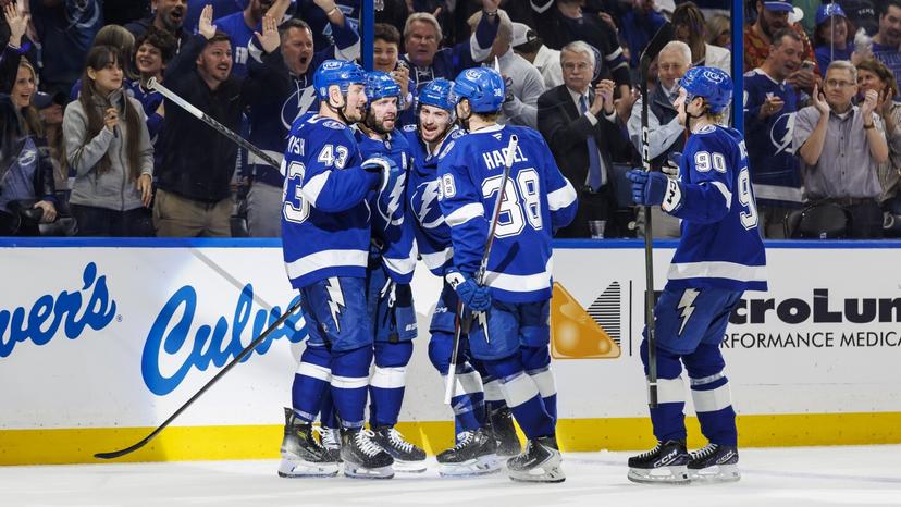 Tampa Bay Lightning players