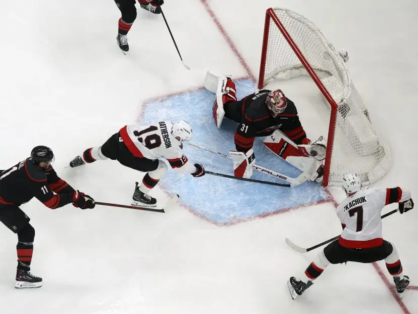 Drake Batherson and Brady Tkachuk