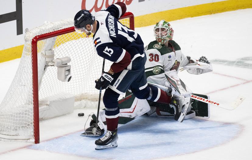 Valeri Nichushkin and Jesper Wallstedt